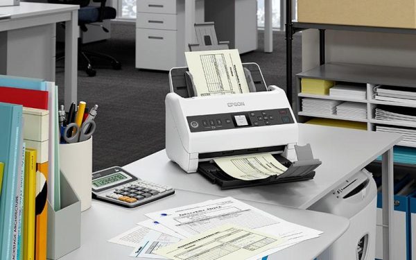Scanner Epson DS-730N, dimensiune A4, tip sheetfed, viteza scanare: 40 - imagine 10