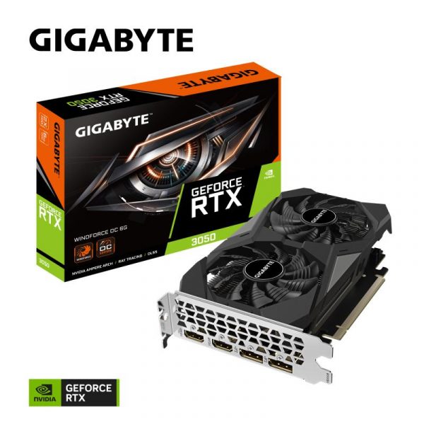Placa Video GIGABYTE GEFORCE RTX 3050 WINDFORCE OC 6GB GDDR6 - imagine 7