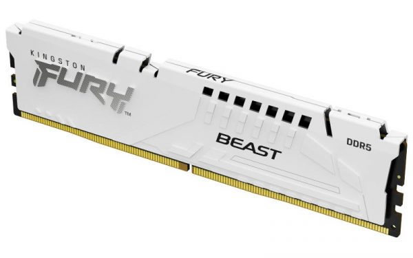 Memorie RAM Kingston FURY Beast White 16GB DDR5 6000MHz CL36 - imagine 3