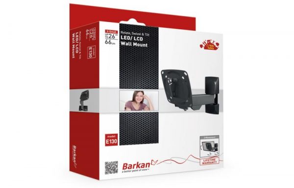 Barkan TV Wall Mount 13"-29", Black - imagine 5