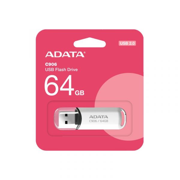 Memorie USB Flash Drive Adata C906, 64GB USB 2.0 alb - imagine 5