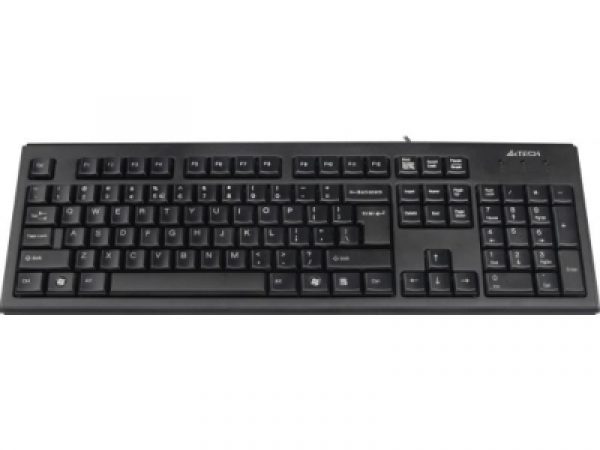 Tastatura KR-83 A4Tech, USB, neagra - imagine 3
