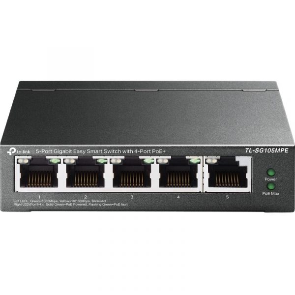 "5-Port Gigabit Easy Smart Switch with 4-Port PoE+ PORT: 4× - imagine 7