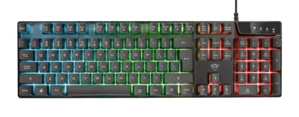 Tastatura Trust GXT 835 Azor, gaming, neagra - imagine 12