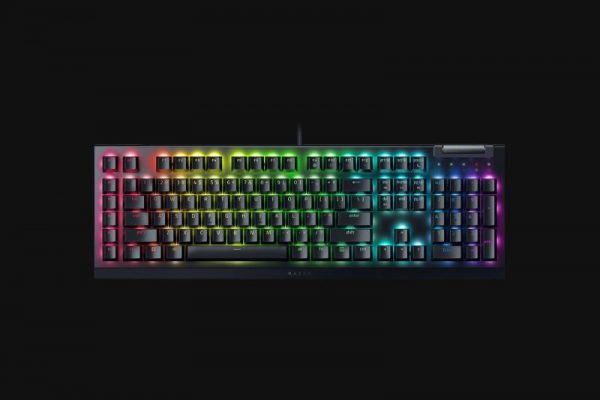 Tastatura mecanica gaming BlackWidow V4 X (Green Switch), layout US, - imagine 7