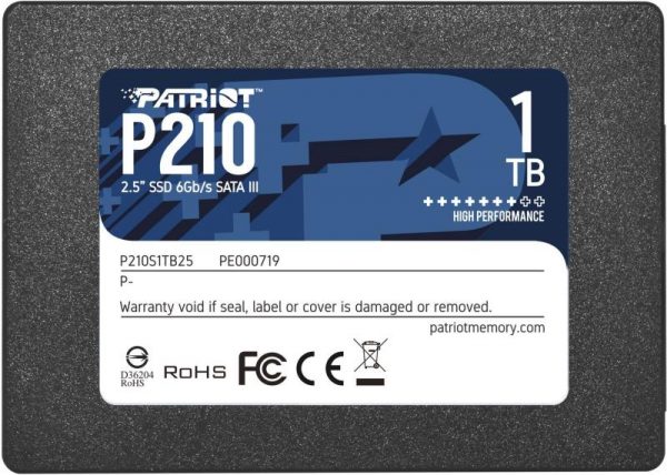 SSD Patriot P210, 1TB, SATA III - imagine 4