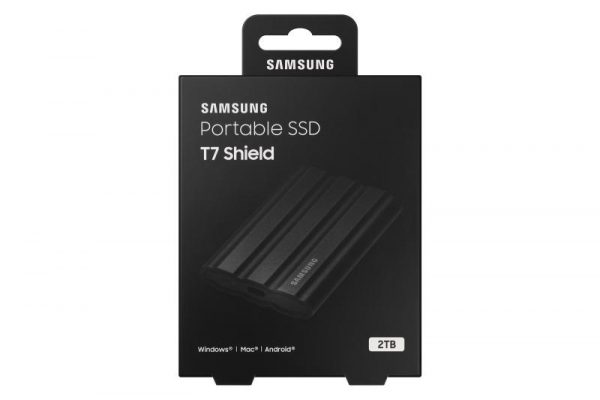 SSD Extern Samsung,T7 Shield, 2TB, USB 3.2,Shield Black - imagine 12