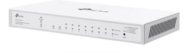 TP-LINK 10-Port Gigabit Smart Switch with 8-Port PoE+ FESTA FS310GP, - imagine 8