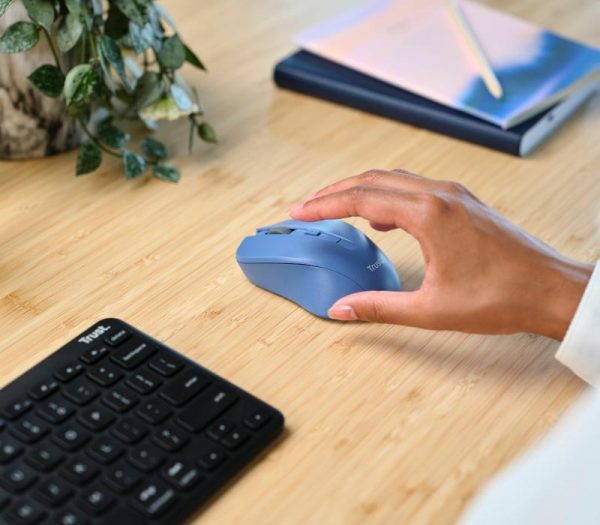 Mouse Wireless Trust Mydo, DPI: 1000-1800, albastru - imagine 13