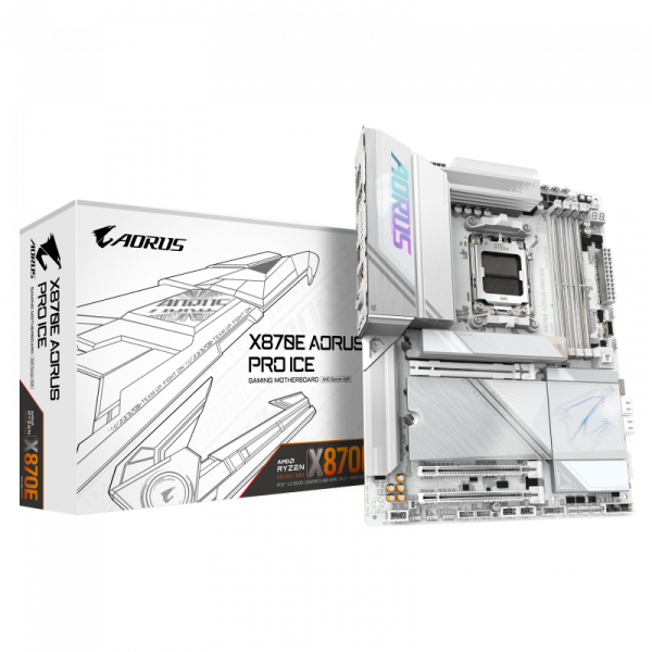 Placa de Baza GIGABYTE X870E AORUS PRO ICE AM5 - imagine 7