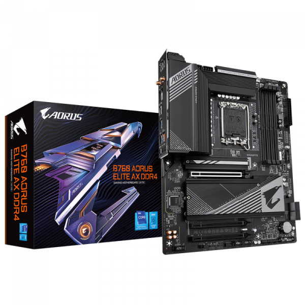 Placa de baza Gigabyte B760 AORUS ELITE AX DDR4 LGA1700 - imagine 7