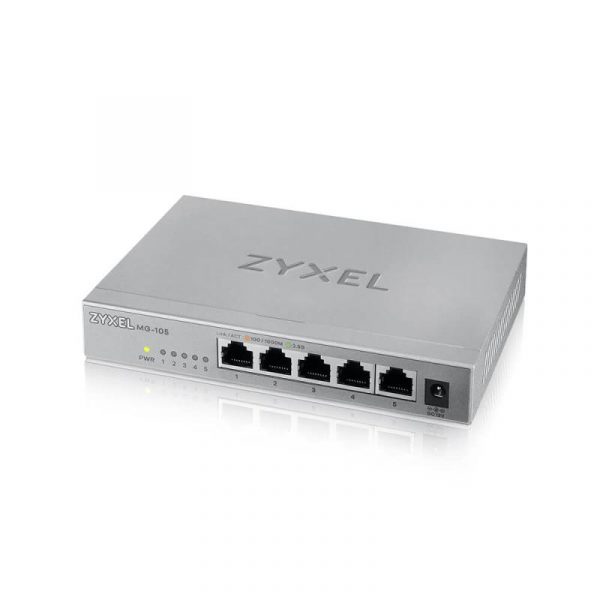 Switch ZyXEL 2.5Gigabit MG-105-ZZ0101F, 5 port, 100/1000/2500 Mbps - imagine 6