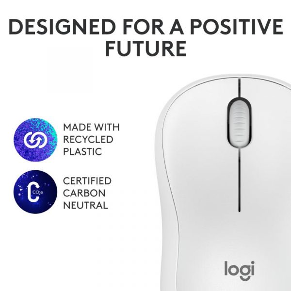 Mouse Logitech MK240 Silent Wireless, optic, interfata Bluetooth, rezolutie 1000 - imagine 14