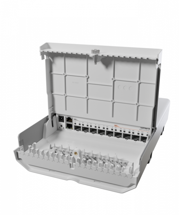 MIKROTIK, CRS310-1G-5S-4S+OUT - netFiber 9, Outdoor Switch Procesor:800 MHz, 256 - imagine 5