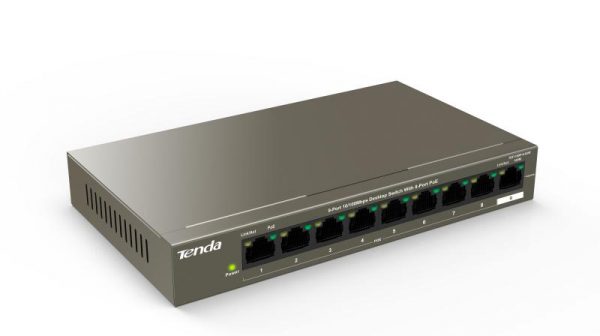 Switch Tenda TEF1109P-8-63W, 9 Port, 10/100 Mbps - imagine 6