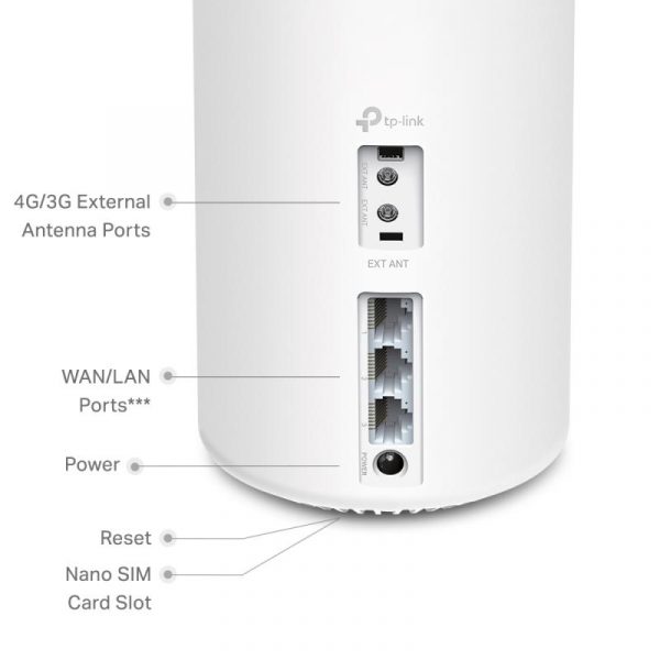 TP-Link AX1800 whole home gateway mesh Wi-Fi 6 4G System, - imagine 9