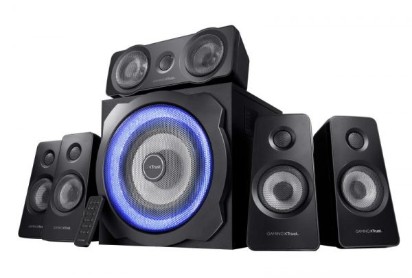 Sistem audio 5.1 Trust GXT 658 TYTAN, 180W, negru - imagine 5