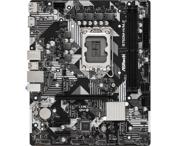 Placa de baza ASROCK B760M-H/M.2 LGA1700 - imagine 5