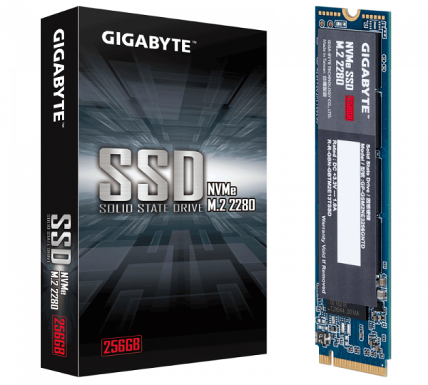 SSD Gigabyte NVMe, 256GB, M.2