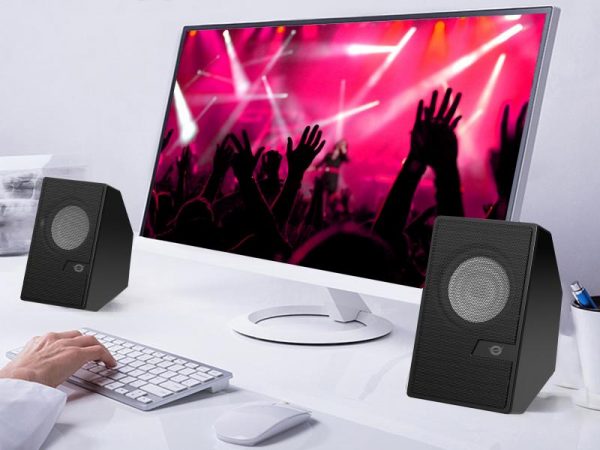 CONCEPTRONIC BJORN02B 2.0-Channel Computer Speaker with Bluetooth, 6W, 63 x - imagine 9