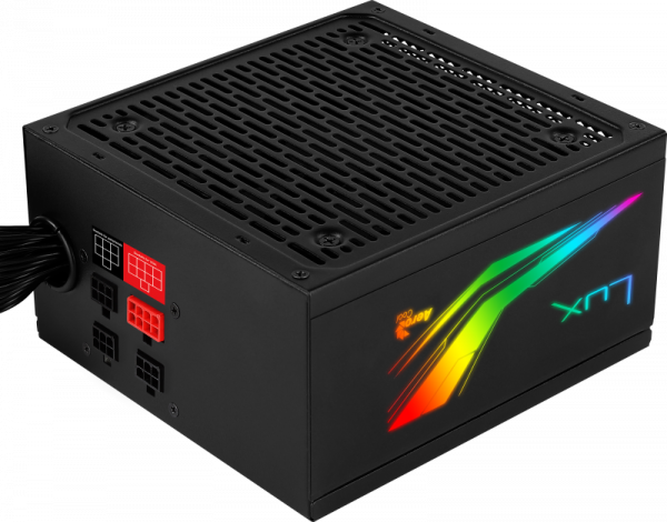 Sursa Aerocool Lux RGB 650 650W RGB 80 PLUS BRONZE - imagine 6