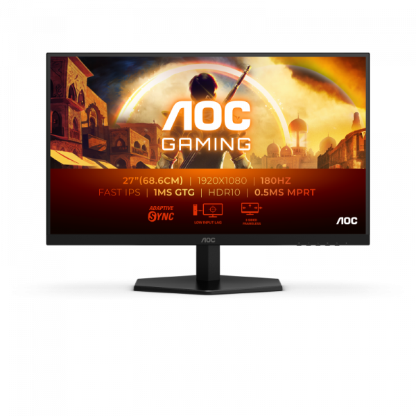 Monitor AOC 27" 27G42E, Diagonal (inch): 27, Diagonal (cm): 69,