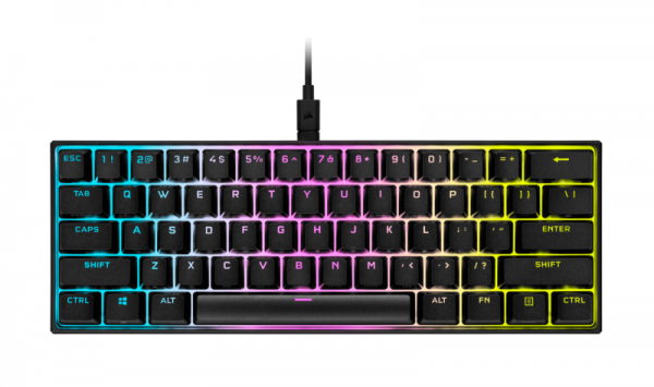 CORSAIR K65 RGB MINI 60% mecanica, negru  Full Key - imagine 7