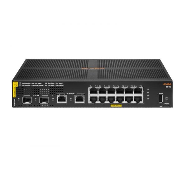 HPE Aruba Networking CX 6000 12G Class4 PoE 2G/2SFP 139W - imagine 6