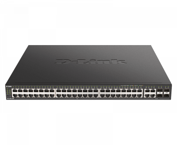 D-Link Switch DGS-2000-52mP, 48 porturi Gigabit, 4 porturi combo gigabitSFP, - imagine 3