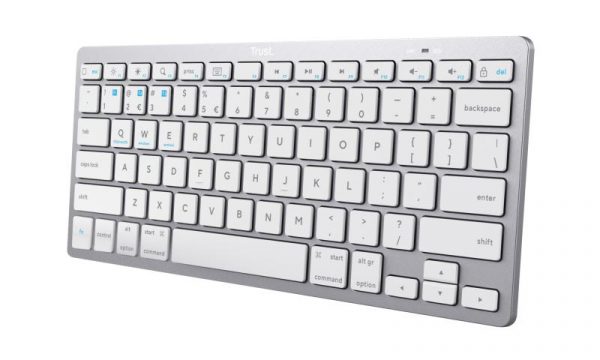 Tastatura Trust Wireless, numar taste 85, alb - imagine 6