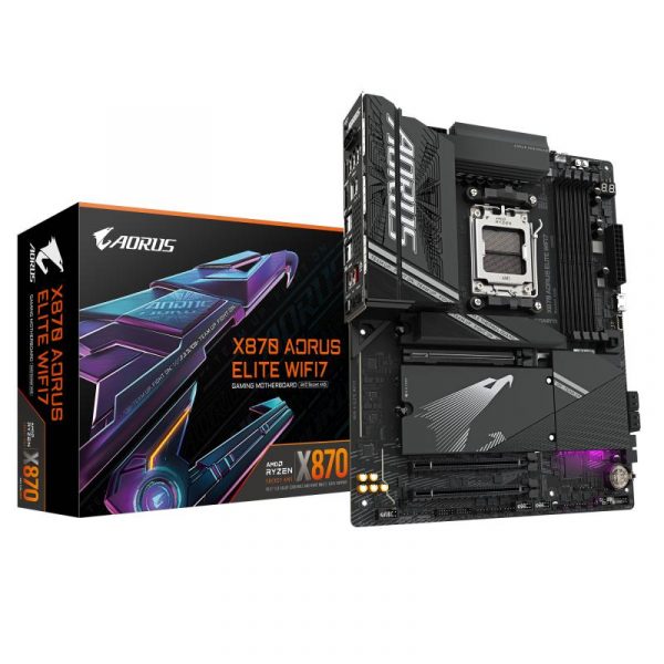 Placa de Baza GIGABYTE X870 AORUS ELITE WIFI7 AM5 - imagine 5