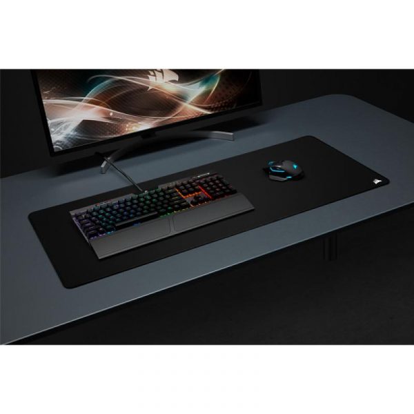 Mousepad Gaming Corsair MM350 Pro Extended XL, Textil, Margini Cusute, - imagine 13