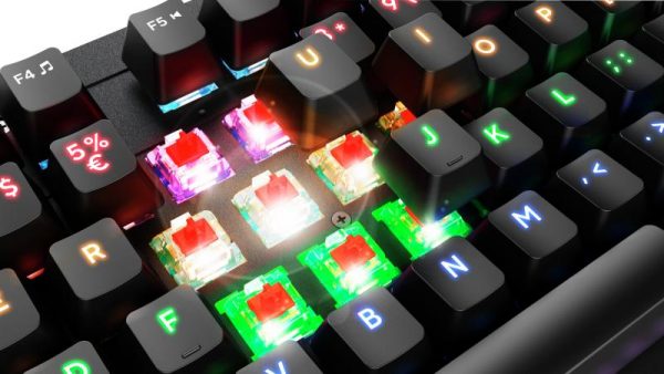 Tastatura Trust GXT863 Mazz cu fir mecanica, negru - imagine 11