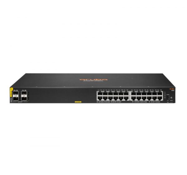 HPE Aruba Networking CX 6100 24G Class4 PoE 4SFP+ 370W - imagine 6
