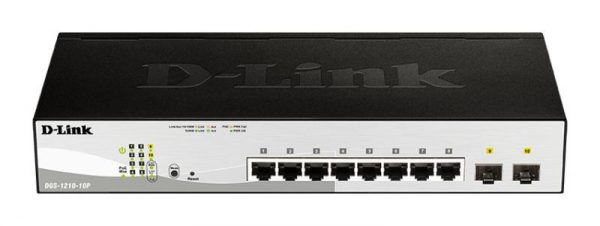Switch D-Link DGS-1210-10P, 8 port, 10/100/1000 Mbps - imagine 4