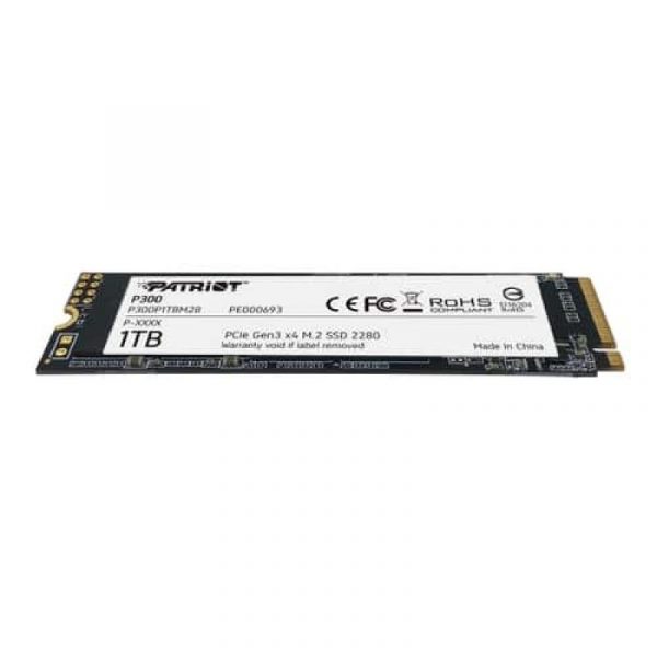 SSD Patriot P300, 1TB, NVMe, M.2 - imagine 3