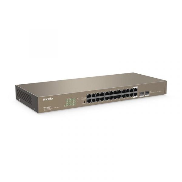 Switch TENDA TEG1024F, 24 port, 10/100/1000 Mbps - imagine 5