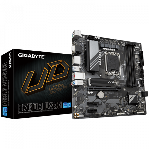 Placa de baza GIGABYTE B760M DS3H DDR5 (rev. 1.0) LGA1700 - imagine 7