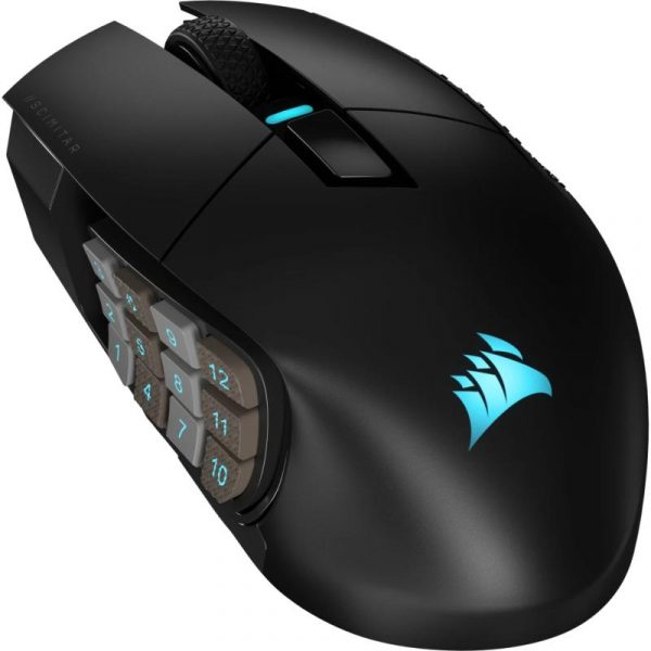 Mouse Gaming Corsair SCIMITAR ELITE WIRELESS MMO Optical cu fir, - imagine 5
