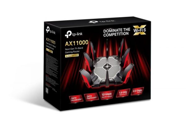 Wireless Router TP-LINK, AX11000; 1.8 GHz Quad-Core CPU, 1 GB - imagine 5