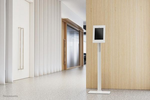 Stand podea mobil/fix pentru tablete Neomounts FL15-650WH1; pentru display-uri cu - imagine 11