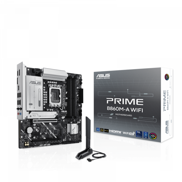 Placa de Baza ASUS PRIME B860M-A WIFI LGA1851, 4x DDR5,