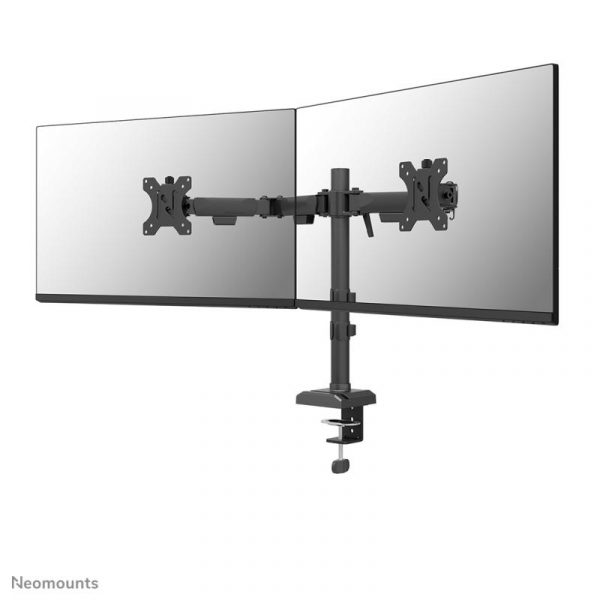 Brat dublu monitor Neomounts DS60-600BL2; pentru display-uri cu diagonale 10"-32", - imagine 5
