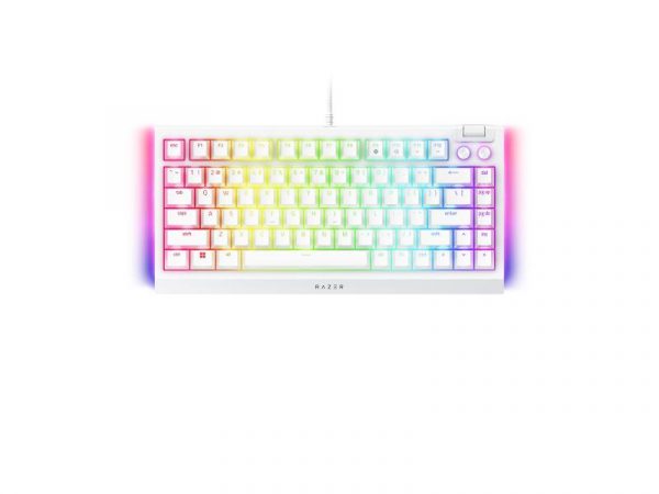 Tastatura mecanica gaming BlackWidow V4 75%, taste ABS, layout US, - imagine 9