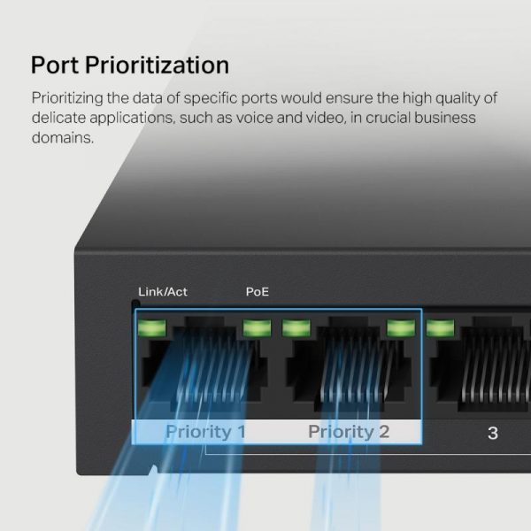 MERCUSYS DESKTOP SWITCH 10PORT MS110P POE, Interfata:  10× 10/100 - imagine 13