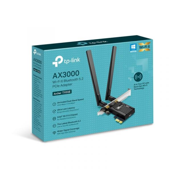TP-Link Adaptor PCle Wi-Fi 6 AX3000 WI-FI 6 cu Bluetooth - imagine 8