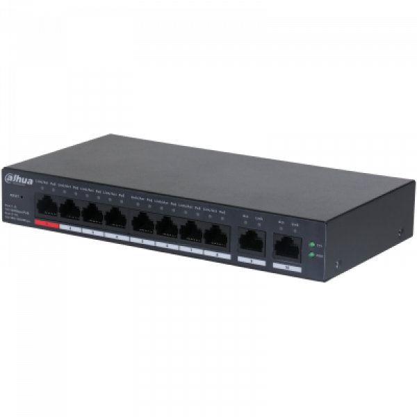 Dahua 10 Port Cloud managed POE switch CS4010-8ET-110, Interfata: Port - imagine 5