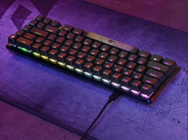 CORSAIR K65 PRO MINI RGB 65% mecanica, negru  Full - imagine 7