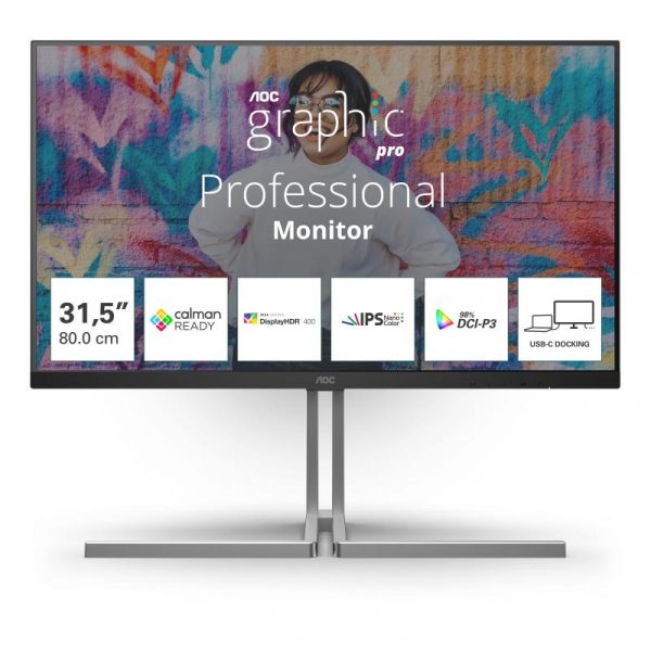 Monitor AOC 31.5" U32U3CV - imagine 3