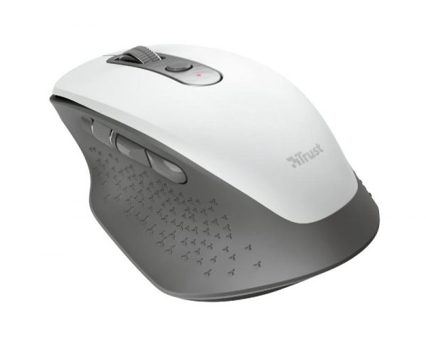 Mouse Trust Ozaa, Rechargeable Wireless, alb - imagine 7
